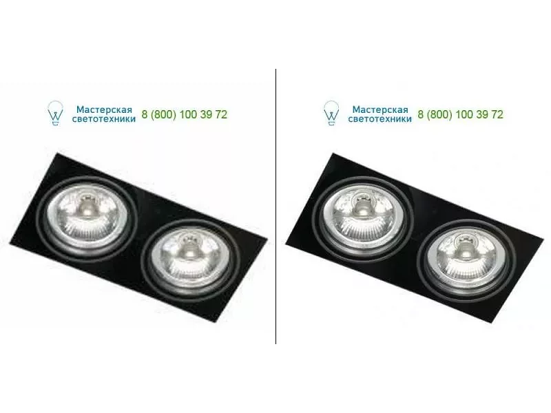 BB55152 Orbit black, Led lighting