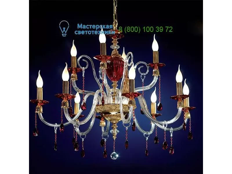 Euroluce lampadari  RUBINO / L8+4L, Люстра