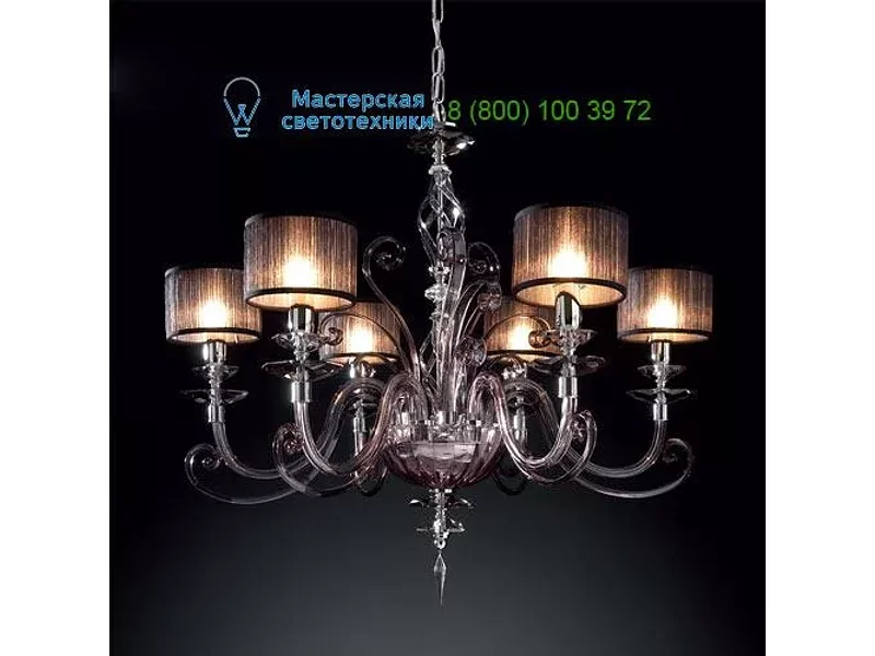 Euroluce lampadari ALICANTE FUME shade L6, Люстра