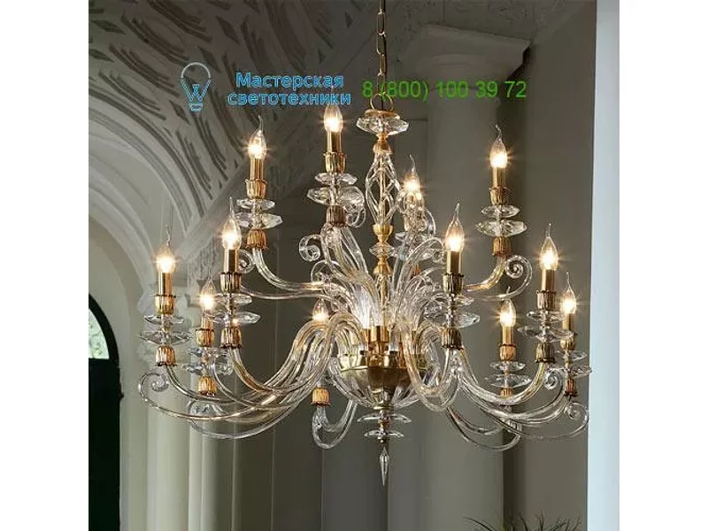 Euroluce lampadari ALICANTE SATIN L8+4 , Люстра