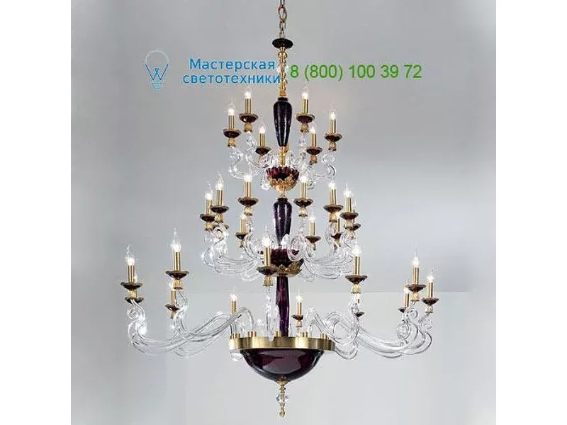 Euroluce lampadari BAROCCO L12+12+6 , Люстра