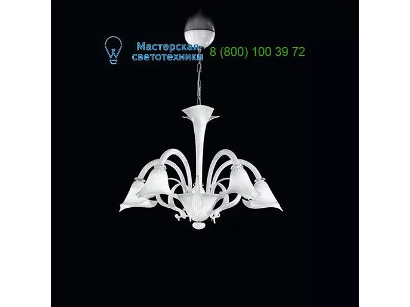 Sylcom Soffio 1479/5 K BL.CR, Люстра