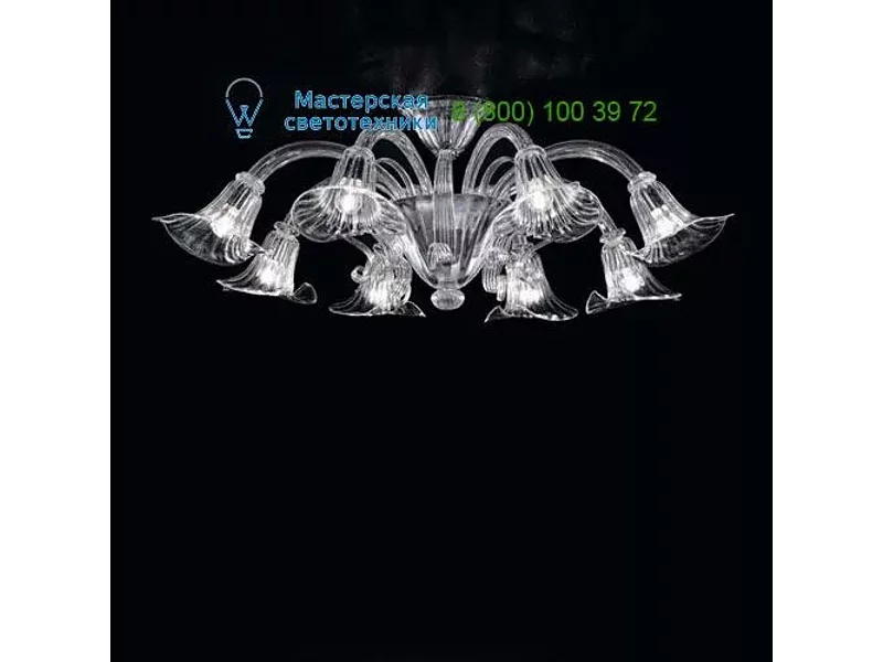 Soffio 1480/8 K CR Sylcom, Люстра