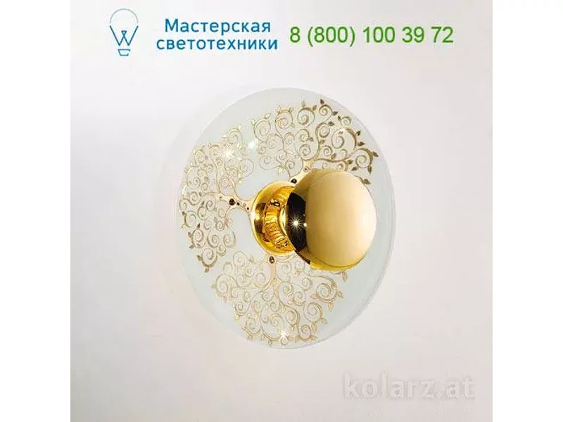 Luna Kolarz 0417.61S.V1.3.GO, настенный светильник