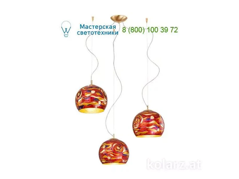 Kolarz Luna 0392.33.3.Aq.Rv, подвесной светильник
