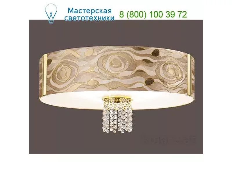 EMOZIONE Kolarz 0345.18S.3Aq.Ch.OKpT, потолочный светильник