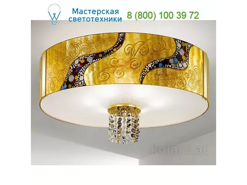 Kolarz EMOZIONE 0345.16.3.Ki.Au.ETGn, потолочный светильник