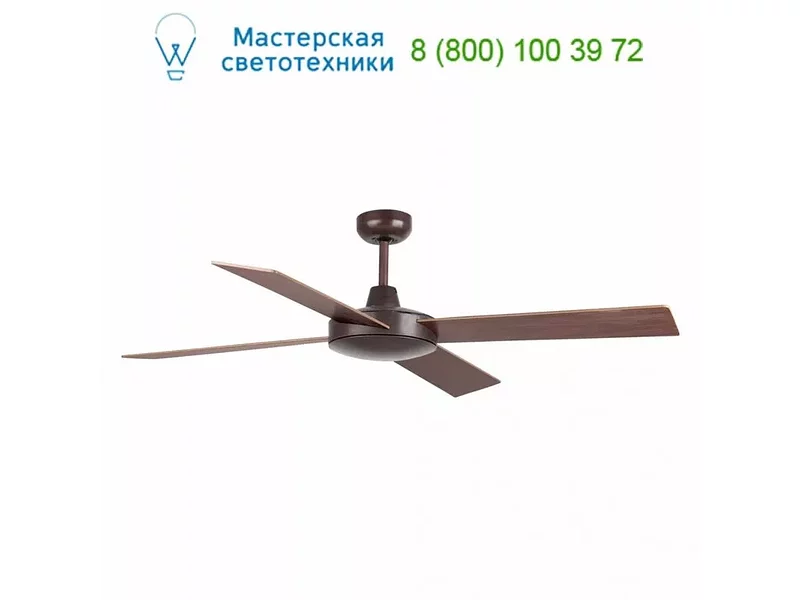MALLORCA Brown ceiling fan 33351 Faro, люстра-вентилятор