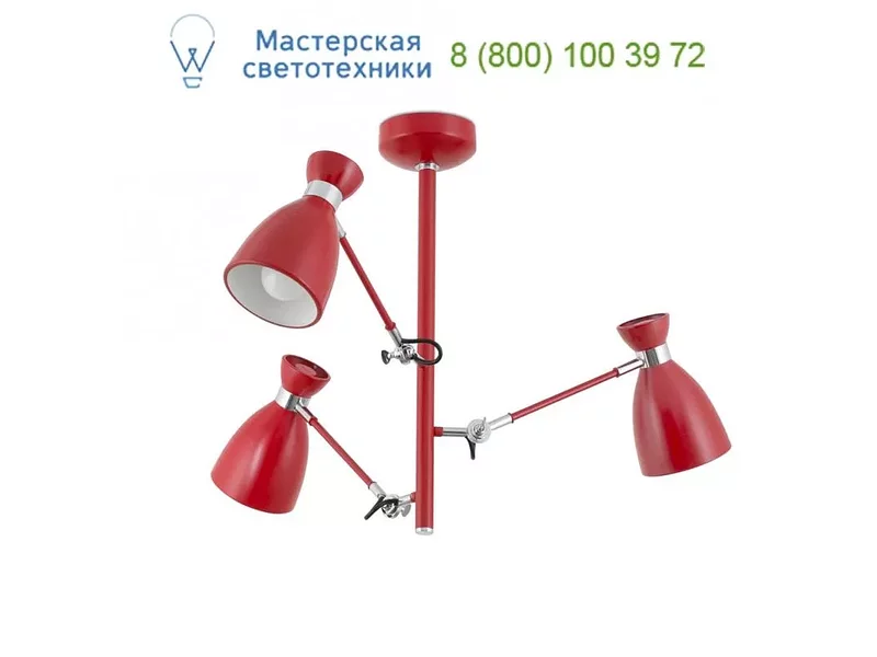 RETRO Red ceiling lamp 20008 Faro, потолочный светильник
