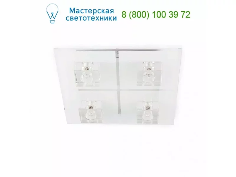 KALO LED Chrome and white ceiling lamp 4L 67001 Faro, потолочный светильник