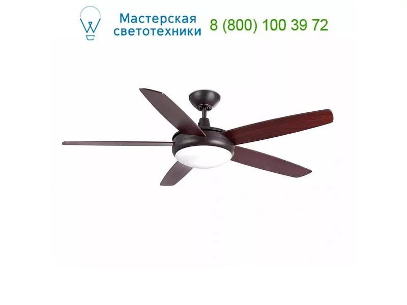SANFAN Brown ceiling fan Faro 33378, люстра-вентилятор