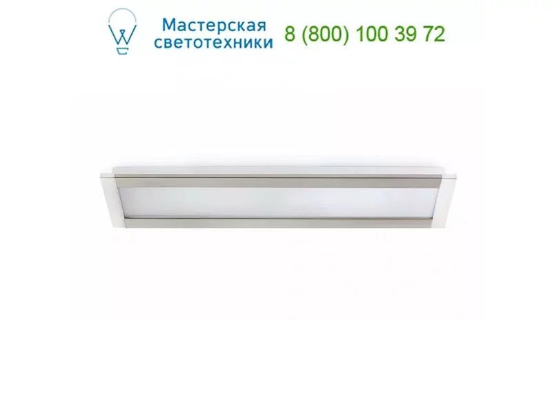 03009 Faro AZOR-2 Nickel matt and chrome ceiling lamp 55W, потолочный светильник