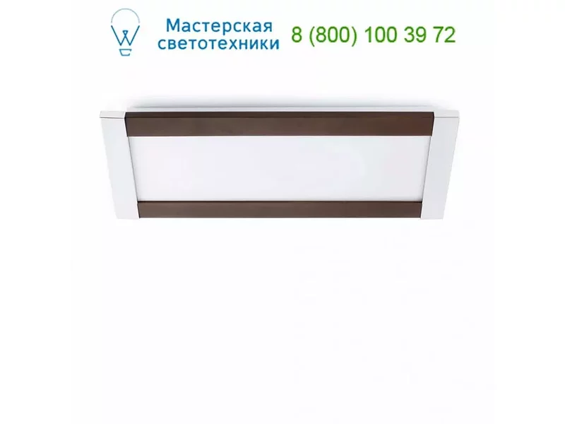 AZOR-2 Brown and chrome ceiling lamp 36W 03008 Faro, потолочный светильник