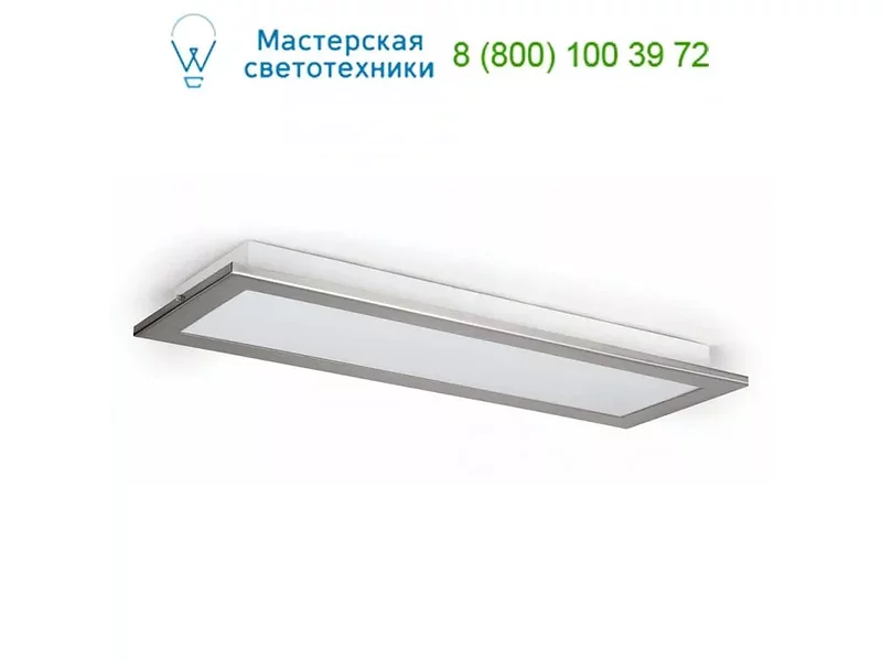 03004 Faro AZOR-1 Nickel matt ceiling lamp 2L, потолочный светильник