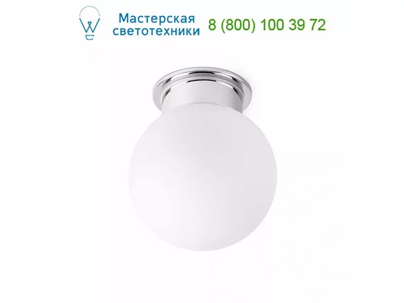 63007 Faro CORA Chrome and white ceiling lamp, светильник