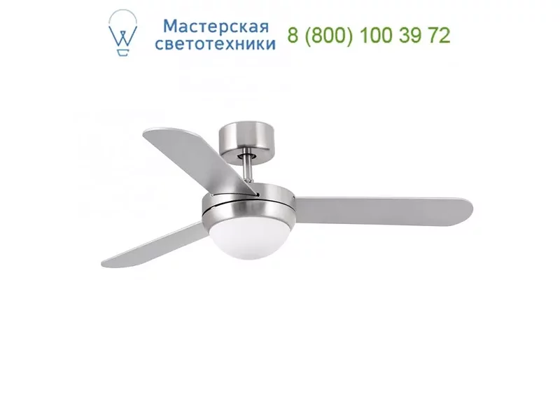33601 Faro FEROE Nickel ceiling fan, люстра-вентилятор