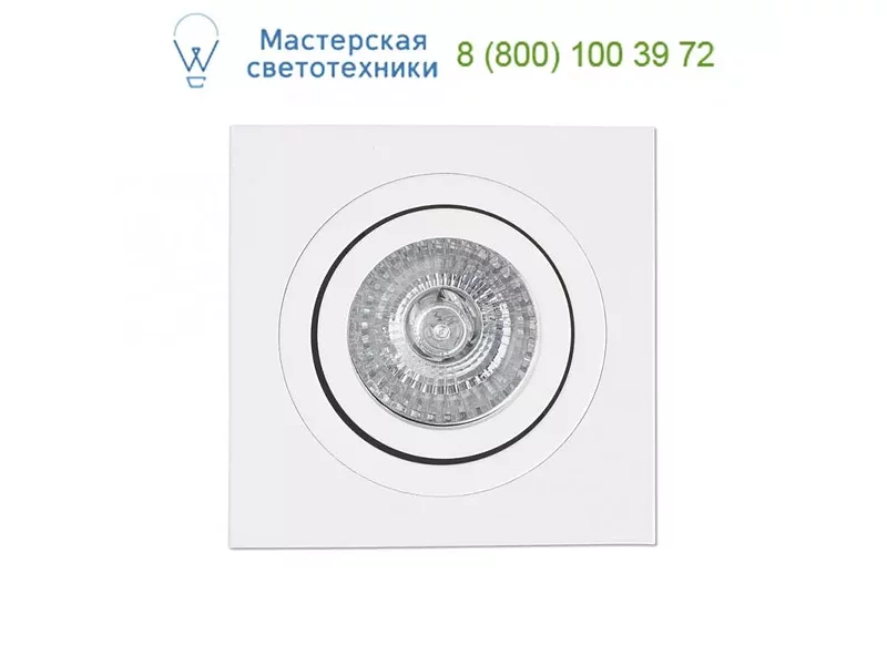 43396 Faro RADÓN-C White recessed lamp, точечный светильник