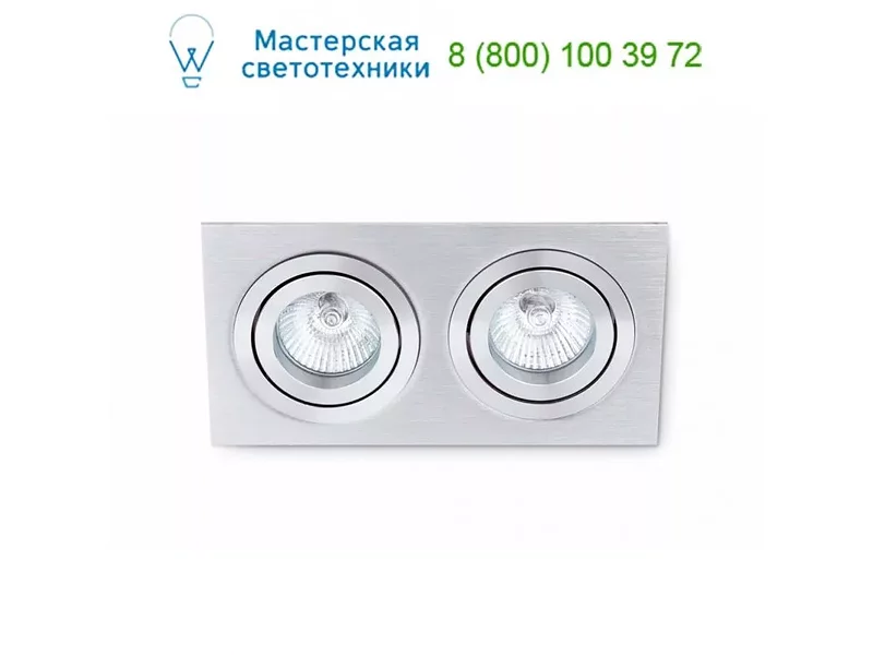 43384 PLANO-2 Grey recessed grey Faro, точечный светильник