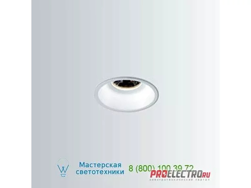 Wever&Ducre 112461G3 DEEP ASYM 1.0 LED 2700K G, встраиваемый светильник