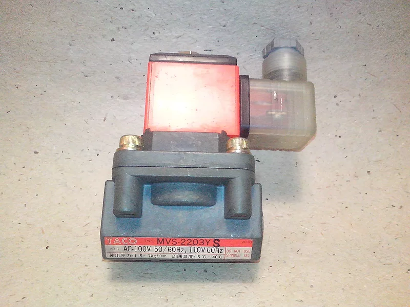 Клапан MVS-2203 YS AC100V, 110V