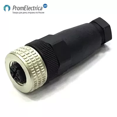 BKS-B 19 Balluff Прямой разъем 4 PIN гайка пластик PG7