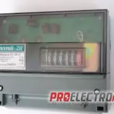 Счетчик Меркурий 231, 3-х фазный, однотарифный, 5-60 А