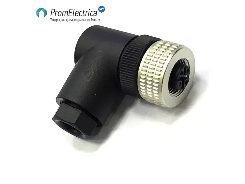 DOS-1204-WN 6008358 Sick Угловой разъем 4PIN гайка металл PG7
