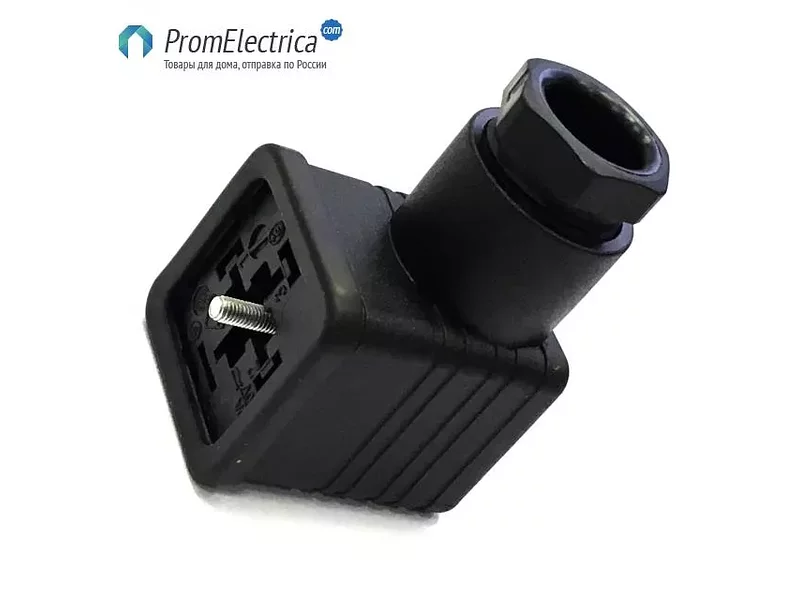 DIN 43650 A / ISO4400 , 3 + PE контакта, Ip67, присоединение винт