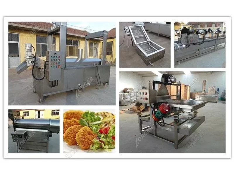 Автоматические оборудование для Куриные крылышки жарить