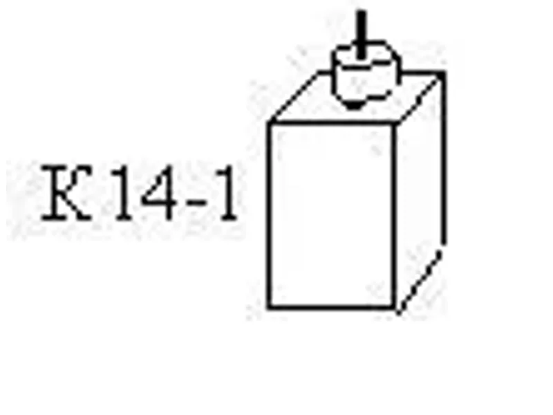 Щетка ЭГ    5х 8х20 L40, К1-1, ЭГ14 (без нак.)