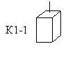 Щетка ЭГ    8х12,5х32 L 57, К1-1, ЭГ14