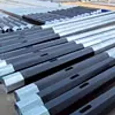 Опоры граненые конические прямостоечные серии ОГК