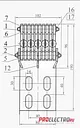 Контакт втычной КРУ2-10 1600 А