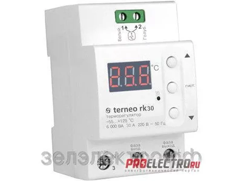 Тerneo rk30. Терморегулятор для электрического котла.