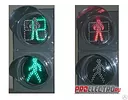 Пешеходный светофор, с табло обратного отсчёта времени П1.1-ТВ со звуком