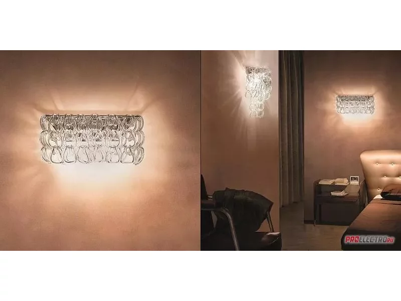 Светильник Vistosi Giogali AP 2 Wall sconce, E27 2x100W