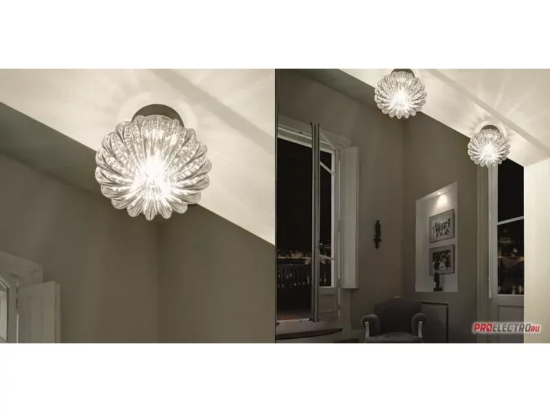 Diamante FA Ceiling fixture Vistosi светильник, G9 1x75W