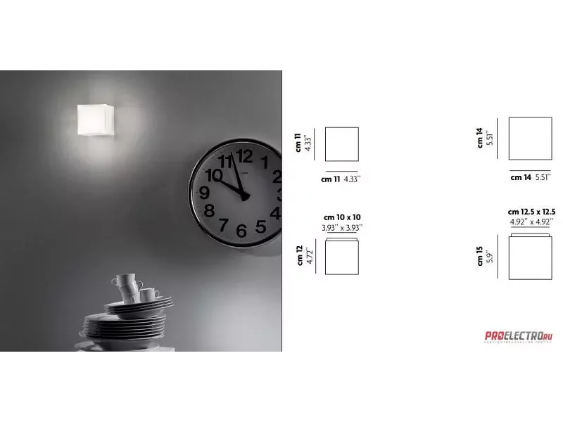 Studio Italia Design Chop ceiling/wall light светильник, Depends on lamp size