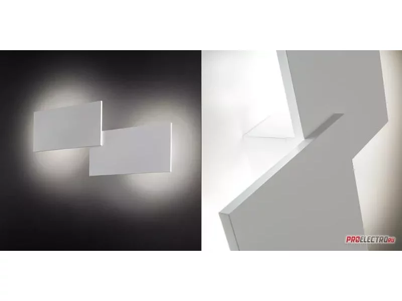 Светильник Studio Italia Design Puzzle Double Rectangle Ceiling/Wall light, LED 2x17W