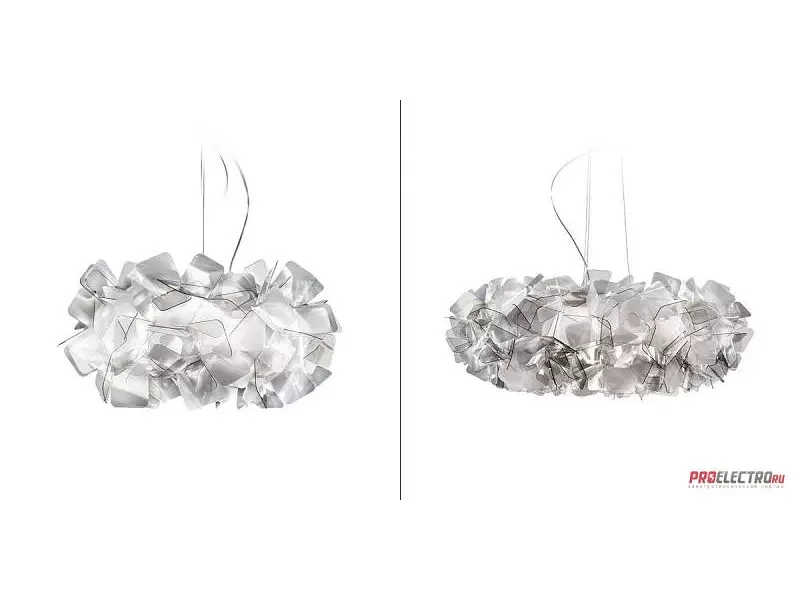 Clizia Fumé Pendant Light светильник Slamp, Depends on lamp size