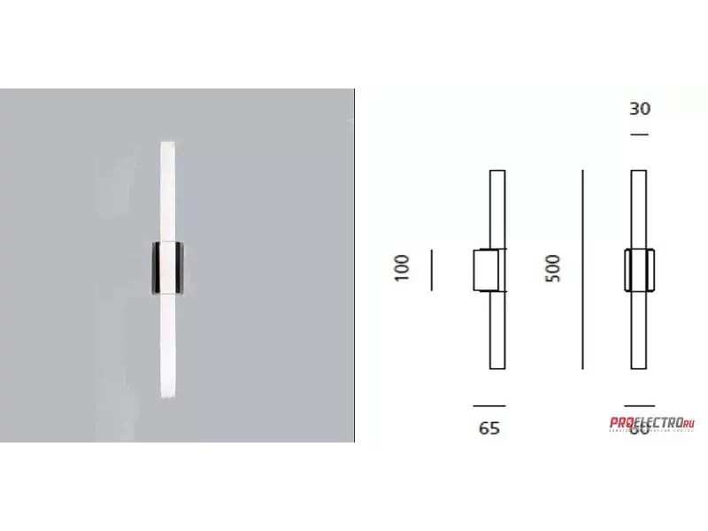 Prandina светильник Lin W1 Wall Light black OPEN BOX SALE only for 120 V !!!!!!!, S14 1x60W