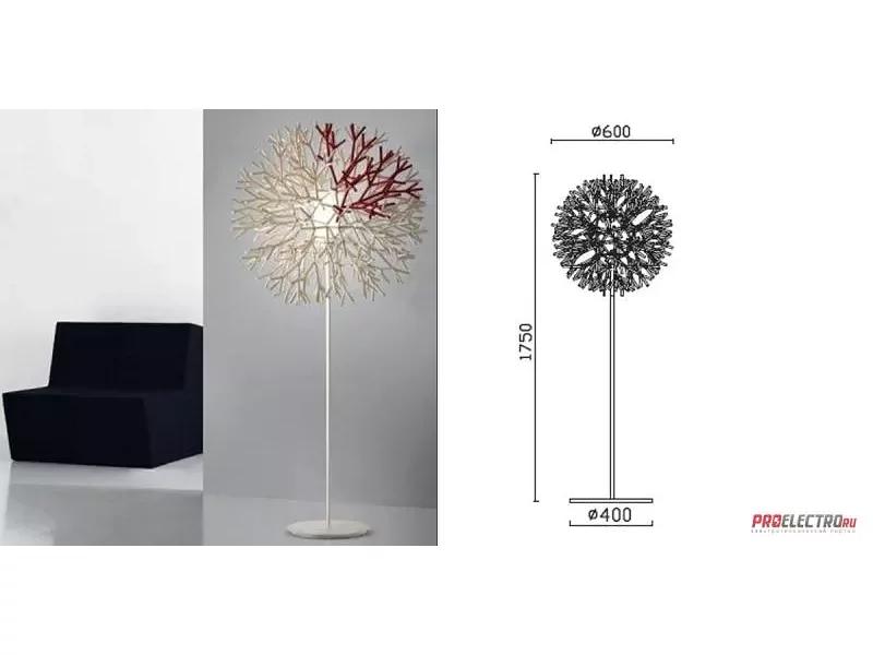 Светильник Pallucco Coral floor lamp, E27 1x33W