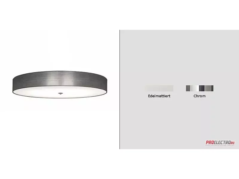 Светильник Discovolante E27 D60 Metallic PVC ceiling-/ wall lamp Modoluce, E27 3x42W