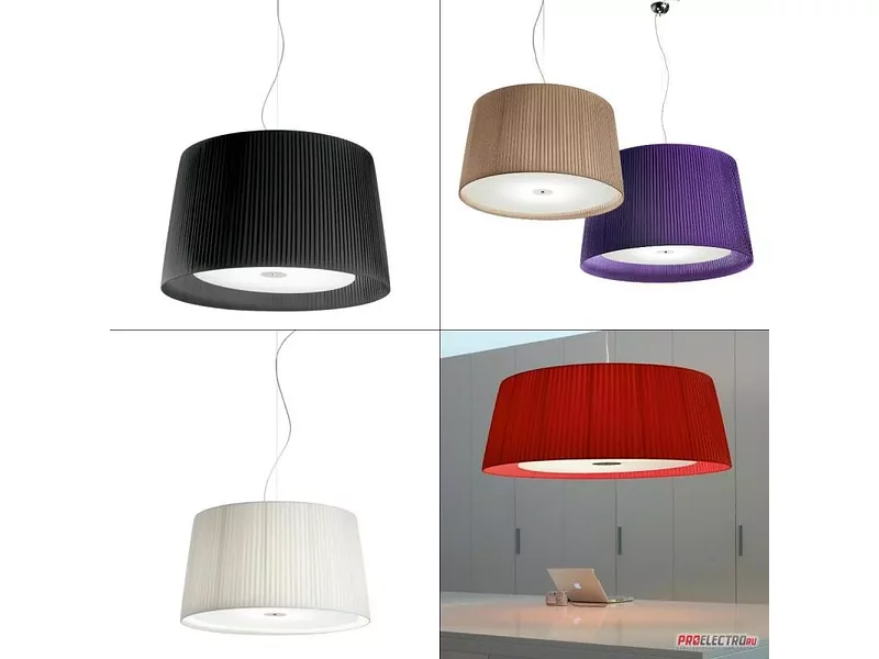 Светильник Milleluci D40 Pendant Light Cotton Modoluce, E27 1x42W halogen
