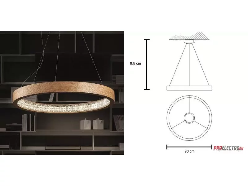 Светильник Masiero Libe Round S Pendant Light, LED 47W