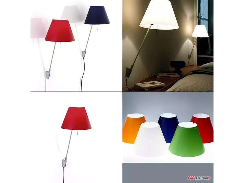 Светильник Costanzina D13 a. pi. Mezzo Tono Wall sconce Luceplan, E14 1x42W