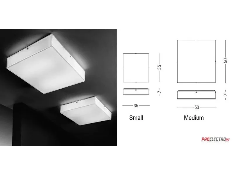 GLUED Ceiling Light светильник Linea Light, Depends on lamp size