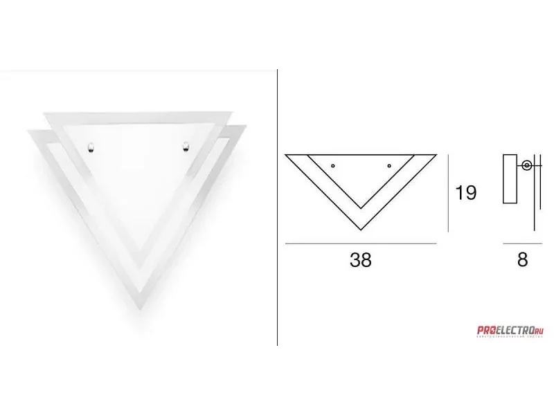 Linea Light светильник Doppio 3405 Wall Light Discontinued Model, R7s 1x120W