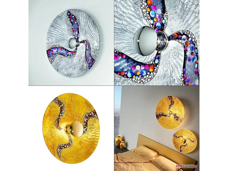 Kolarz светильник Kiss 89 Wall/Ceiling Light, 1x100W Medium base incandescent