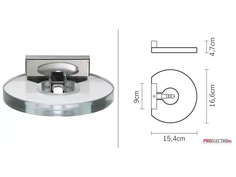 Sospesa D03 Wall sconce светильник Fabbian, G9 1x75W